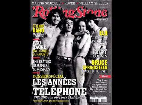 Photo T L Phone En Couverture De Rolling Stone En Kiosques Depuis