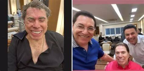 Milton Neves Encontra Silvio Santos E Ainda Corta O Cabelo Do