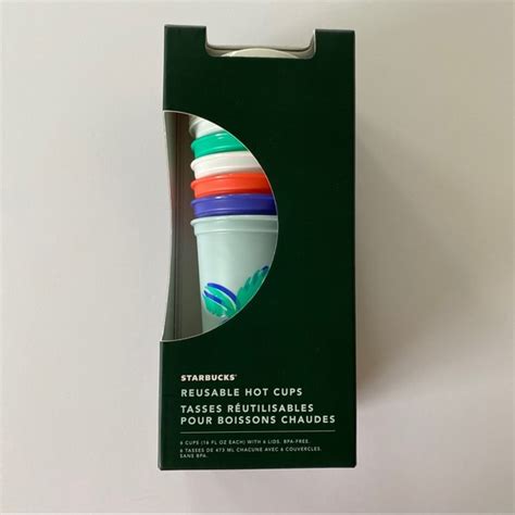 Starbucks Kitchen Starbucks Summer New Reusable Hot Cups Tropical Poshmark