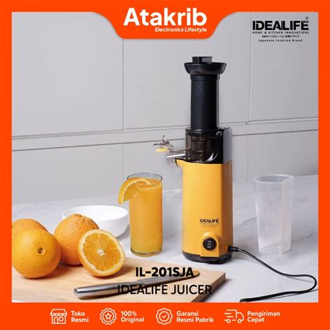 Jual Idealife Juicer Il Sja Mini Electric Slow Juicer Shopee Indonesia