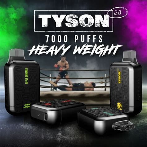 Tyson 2 0 Heavy Weight 7000 Puffs Supplier Station Distribution