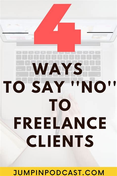 4 Ways To Say No To Freelance Clients Artofit