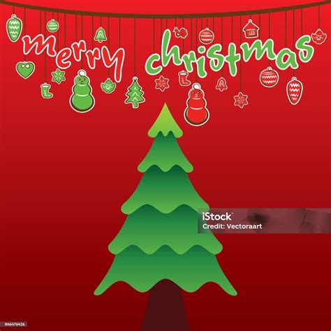 Creative Merry Christmas Design Stock Illustration Download Image Now Abstract Art