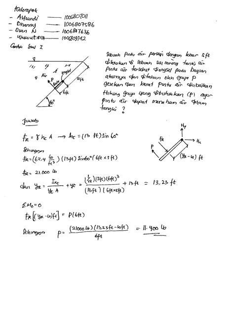 All About Contoh Soal Mekanika Fluida Hot Sex Picture