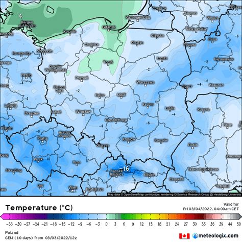 Pogoda Przelotne opady śniegu Spadnie nawet 6 cm na południu