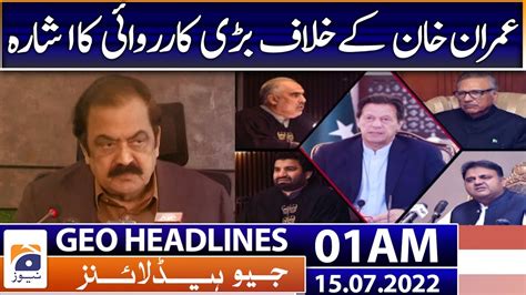 Geo News Headlines Today Am Article Imran Khan Sc Ruling