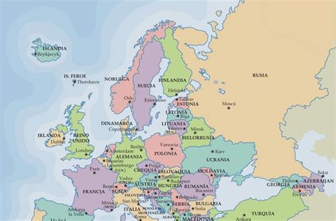 Mapa De Europa Juego