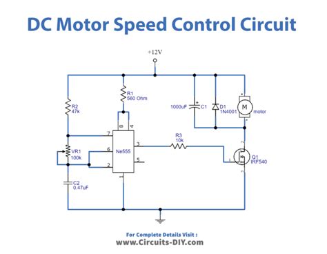 DC Motor Speed Control using IC 555