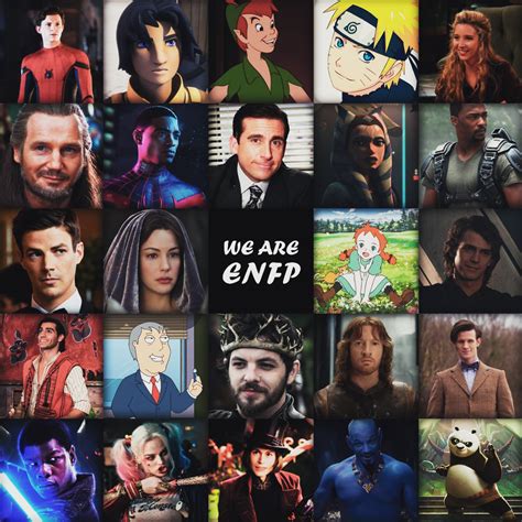 ENFP Fictional Characters : r/mbti