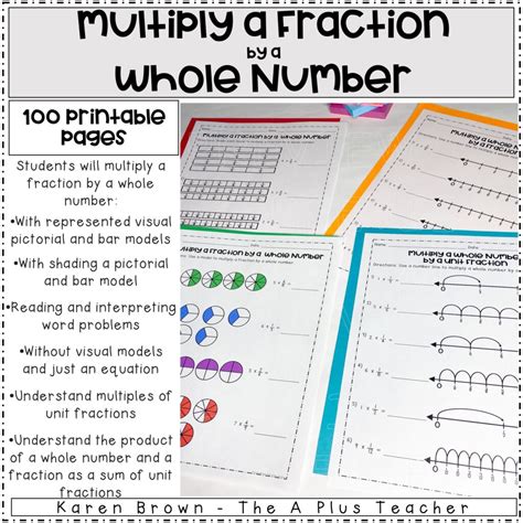 Strategies To Teach How To Multiply A Fraction By A Whole Number