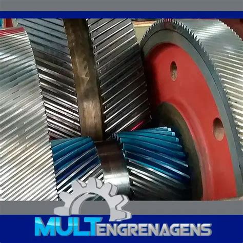 Engrenagem Bi Helicoidal Mult Engrenagens Equipamentos Industriais