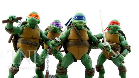 Teenage Mutant Ninja Turtles Classic Collection 1990 Movie Figures