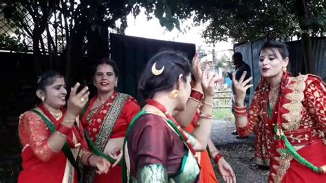 तिजको रमाइलो नृत्यteej Special Danceयो तिजमा ढल्केरै नाचिन्छ Youtube