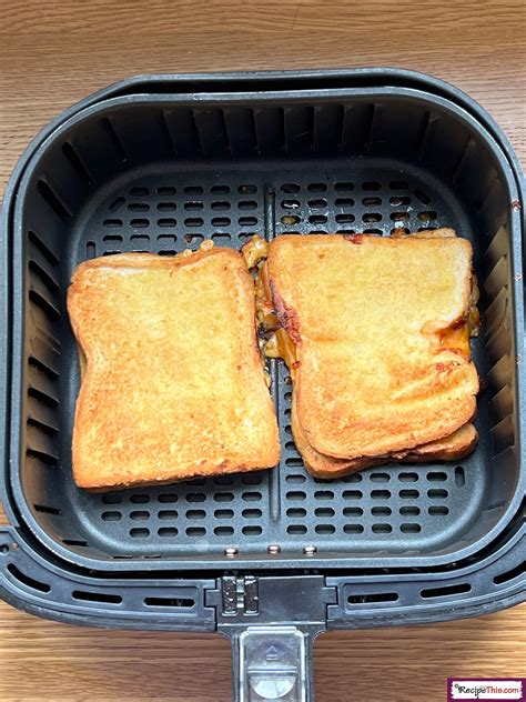 Air Fryer Cheese And Bean Toastie Recipe This