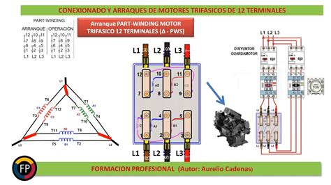 Diagrama Conexion Motor Puntas Velocidades Conexiones De