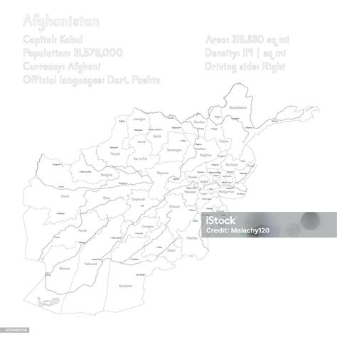 Infographie Et Carte De Lafghanistan Vecteurs Libres De Droits Et Plus