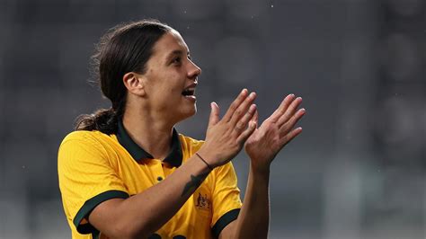 Sam Kerr Eyeing Goalscoring Record At Asian Cup Herald Sun