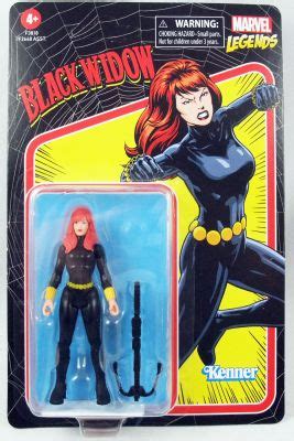 Marvel Legends Retro Collection Kenner Black Widow