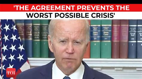 Joe Biden Urges Us Congress To Pass Bipartisan Budget Agreement