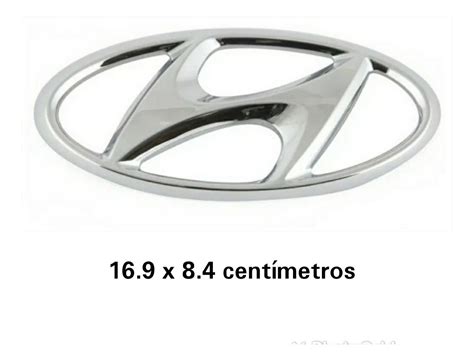 Logo Hyundai Accent Frontal Envio Gratis Medidas 16 9 X 8 4 Mercado Libre