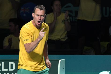 Davis Cup Captain Lleyton Hewitt Full Of Praise For His Team After