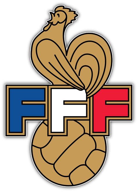 299 French Football Federation Fff France Soccer Car Bumper Sticker