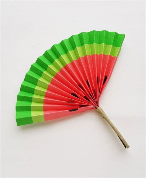 Watermelon Fan Paper Craft