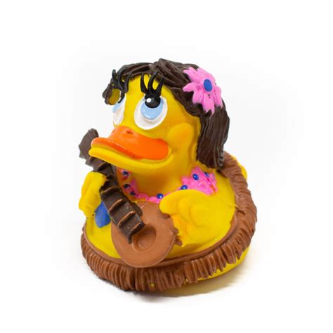 Rubber Duck Hawaii Natural Rubber Toys By Lanco