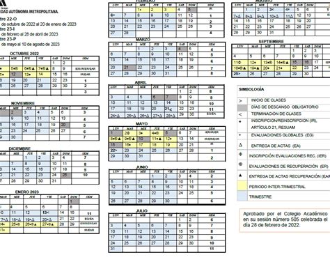 Encuentra EL CALENDARIO de la UAM Azcapotzalco en línea