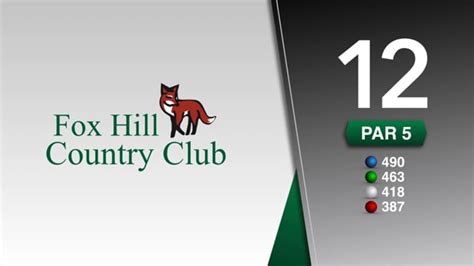 Golf - Fox Hill Country Club