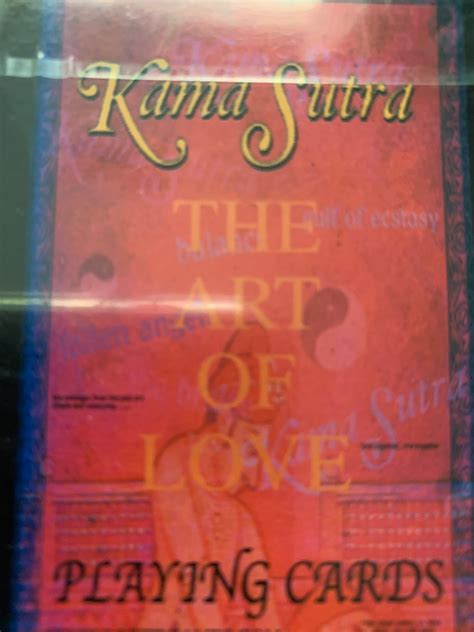 Kama Sutra Sex Positions Playing Cards Unique Not In Etsy Canada