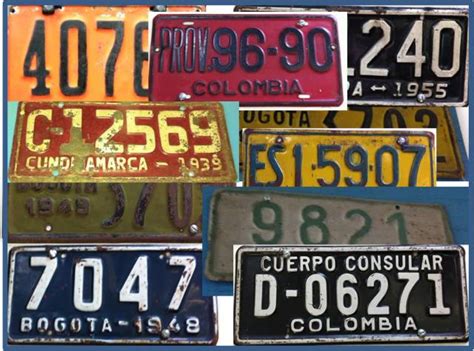 Conoce Mejor Las Especificaciones Sobre Las Placas De Carros En Colombia Urna De Cristal