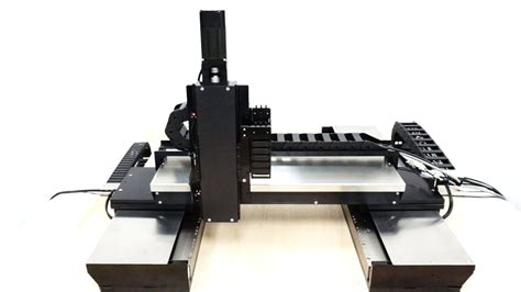 High Precision Xyz Gantry With Linear Motor Youtube