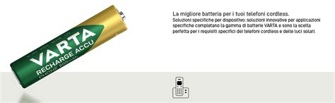 Varta Batterie Ricaricabili Aaa Rechargeable Ready Use Precaricata