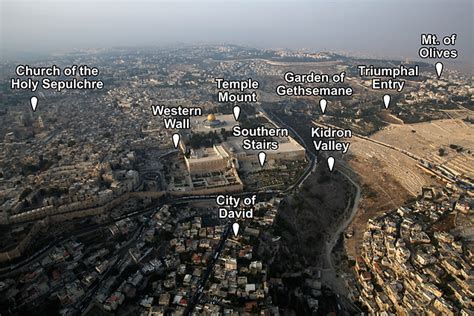 Jerusalem Overview History Walls Gates Temple HolyLandSite