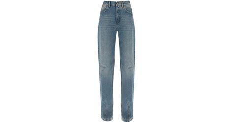 Darkpark Lu Straight Cut Jeans In Blue Lyst