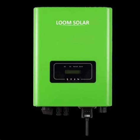 270 V 10 KW Loom Solar Fusion 103 On Grid Solar Inverter At 80250 In