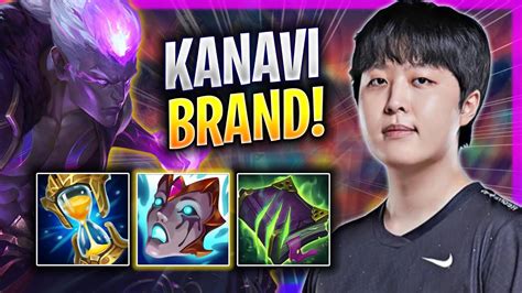 Kanavi Is A Beast With Brand Jdg Kanavi Plays Brand Jungle Vs Lee