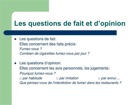 PPT LA TECHNIQUE DE L ENQUETE PAR QUESTIONNAIRE PowerPoint