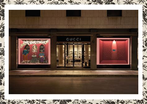 Gucci Window Display On Behance