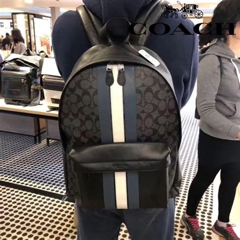 Coach Backpack Men Womens Fashion Bags And Wallets Backpacks On Carousell