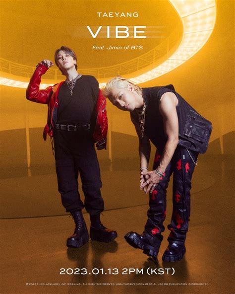 Bigbang Taeyang Bts Vibe Feat Jimin Of Bts Kpop