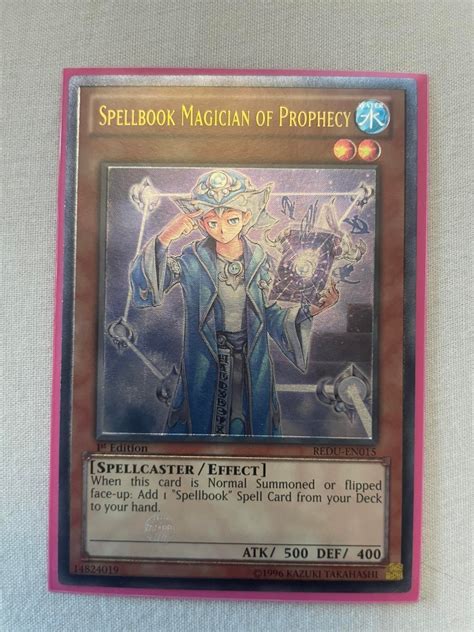 Yu Gi Oh Spellbook Magician Of Prophecy Redu En015 Kłaj Licytacja Na Allegro Lokalnie