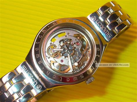 Swatch Irony Automatic Body Soul Yas G Fast Neuwertig Skelettuhr