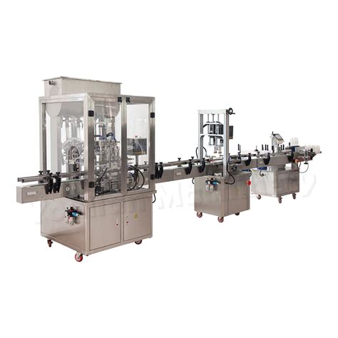 Yl L Automatic Linear Pneumatic 4 Head Pneumatic Piston Cream Paste