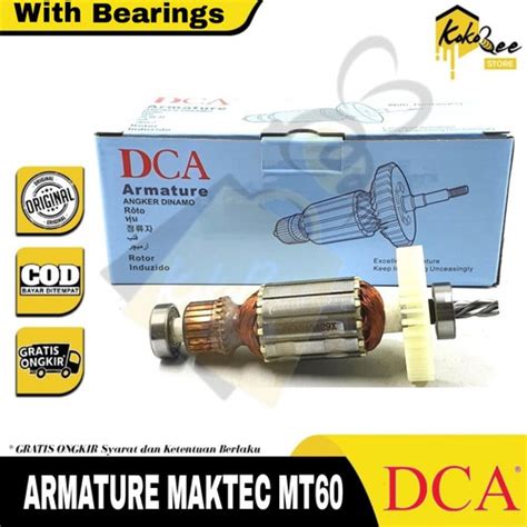 Jual Dca Armature Untuk Mt Mt Angker Dinamo Bor Mm Maktec Mt