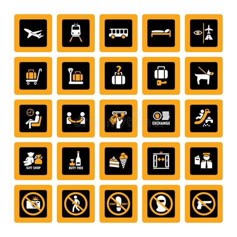 Airport Pictograms