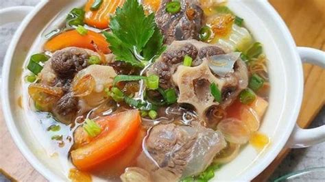 Resep Sop Buntut Rumahan Bikinnya Gampang Rasanya Berempah Mirip Yang