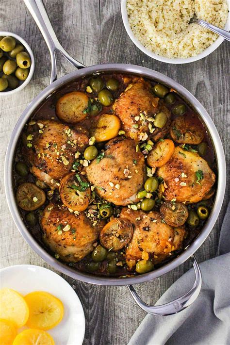 Chicken Tagine with Preserved Lemons and Olives | How To Feed A Loon