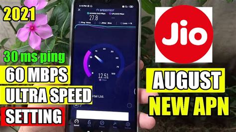 Mb S Speed Jio Apn Settings Jio Net Speed Setting How To